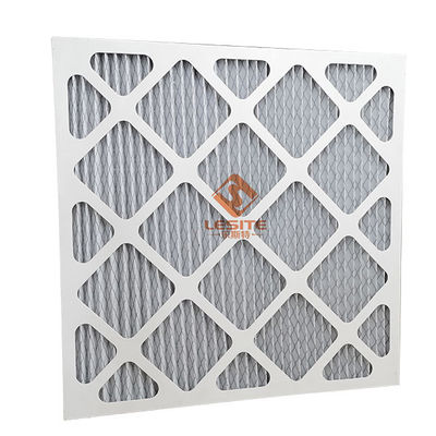 فیلتر هوای تجاری G3 G4 Merv 8 Hepa برای HVAC ، فیلتر پانل چین دار