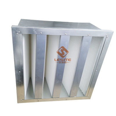 فیلترهای تصفیه کننده هوا MERV 9 Single Header Rigid Galvanized Steel 110 Pa