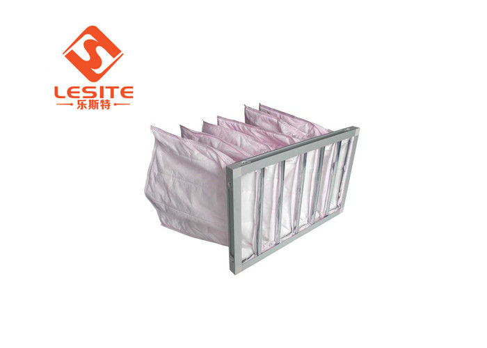 ظرفیت نگهداری گرد و غبار بزرگ F5 45٪ فیلتر نوع هپا تجاری